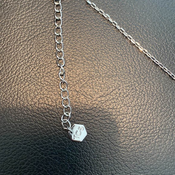 Blue stone with Pearl necklace - Picture 4 of 4